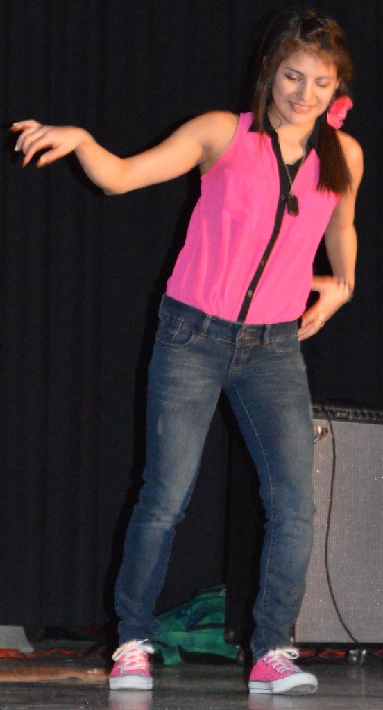 THE 2013 WINNER, Jennifer Oviedo, came back with another dance presentation, this one, "Dub Step."