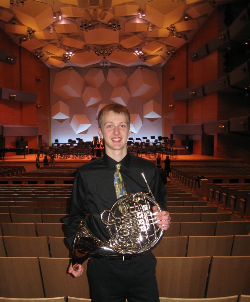 Josh Fast, a member of the 2013-2014 All-State Orchestra, performed on Saturday, February 15 at the newly renovated Orchestra Hall in downtown Minneapolis. The concert featured the three All-State groups (All-State Concert Band, All-State Symphonic Band and the All-State Orchestra) comprised of the best junior and senior musicians from around the state. The All-State Orchestra performed two movements of Gustav Holst's The Planets and Danzon No. 2  by Marquez under the direction of Mr. Gary Lewis, Director of Orchestras and Professor of Music in the College of Music at the University of Colorado at Boulder.