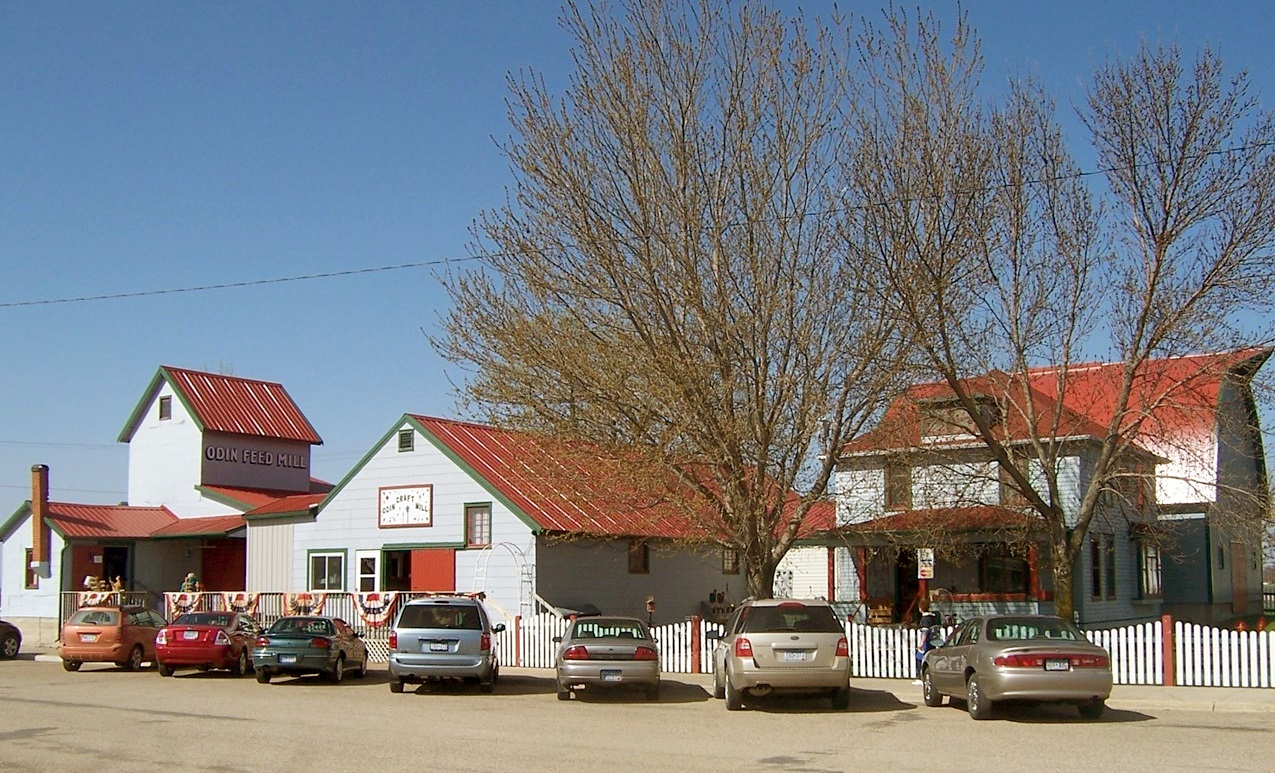 THE ODIN CRAFT Mill has become one of the landmarks of downtown Odin.