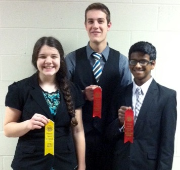 Whew! Tough meet at Fairmont High School on Sat., March 1st. With 23 schools and over 420 entries, there was awesome competition. Our six MLC competitors showed well. Results are as follows :  Danica Dick 4th place. Storytelling  Elijah Stoesz. Ribbon. Info  Josh Raabe. Ribbon. Humor  Also competing were Melissa Lohrenz, Caitlyn Smith and Katelyn Fast.  Judging for MLC were Ellie Harder ad Davis Harder. Team chaperone was Scott Smith. Head coach is Kim Friesen.  Our junior high competitors will travel to Mankato Loyola on Thursday, March 6th. The speech team will be taking a break on Saturday, March 8th. 