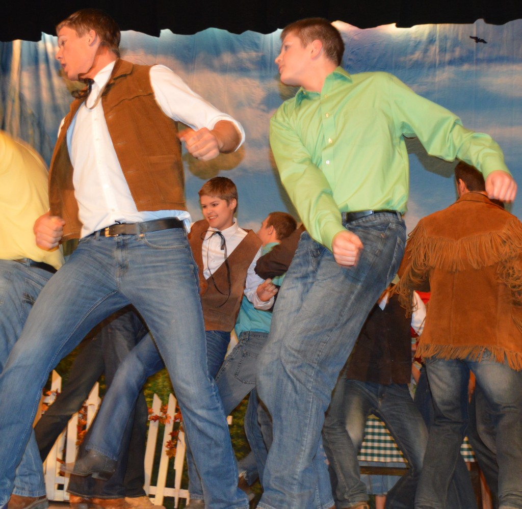 2014 mlhs spring musical Seven Brides for Seven Brothers 13