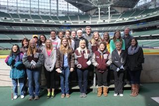 group at Miller Field