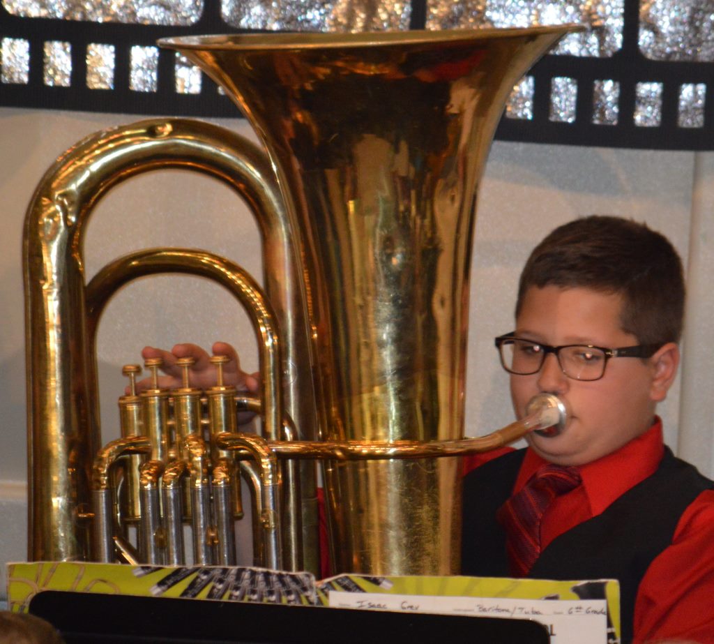 band - 6th grade isaac grev