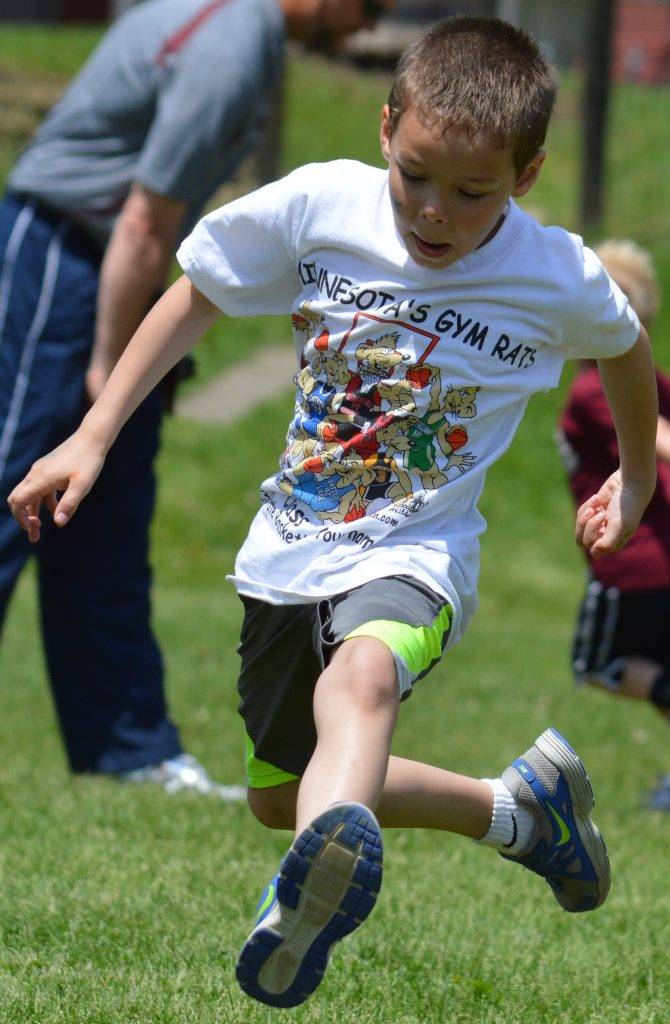 first grade running long jump 2