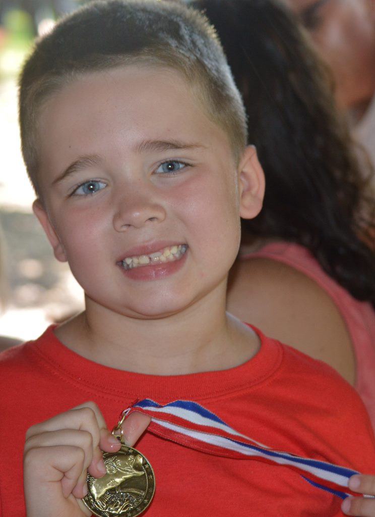 sizzler aidan olson fish winner age six