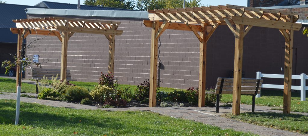 THE FINISHED SHADE shelter pergolas.