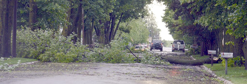 storm 5 2nd avenue looking west