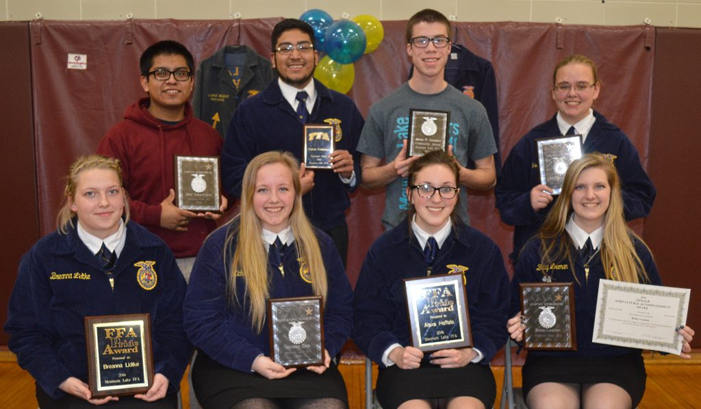 ml ffa banquet 2016 steve pfeiffer, star greenhand, national choir, dekalb, FFA pride, star chapter agribusiness, star ag placement, crawford