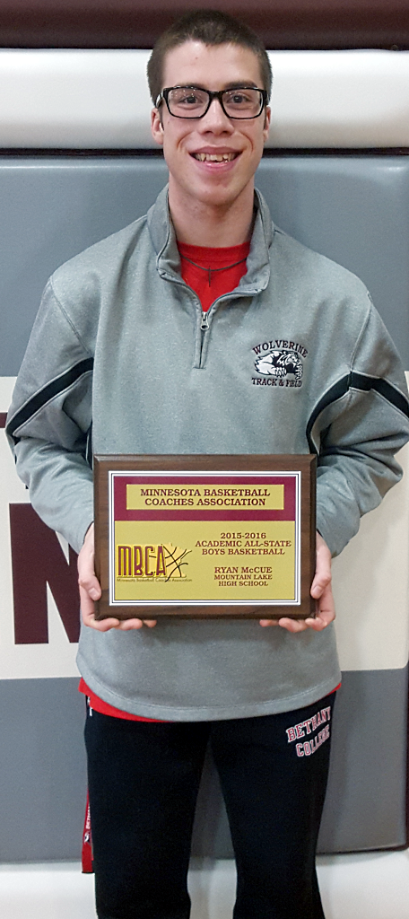ryan mccue academic all-state