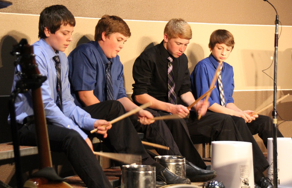 mlc spring 9 L to R Tim Sellers, Bryce Simon, Abraham Stoesz, Seth Klassen