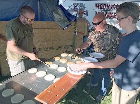 pow wow pancake feed david savage