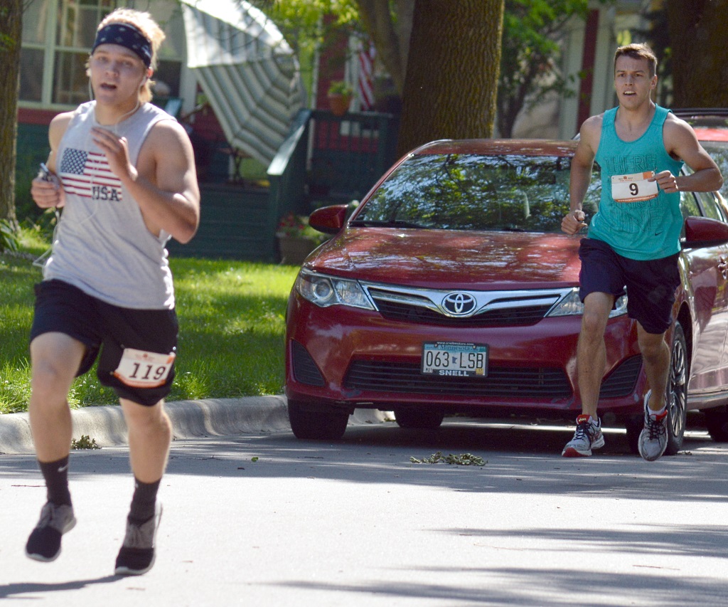 pow wow road race ml mile 3