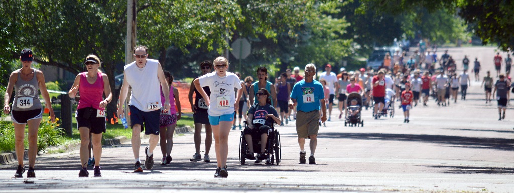 pow wow road race walk