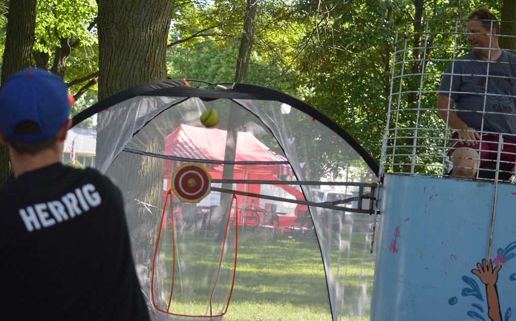 pow wow tuesday dunk tank