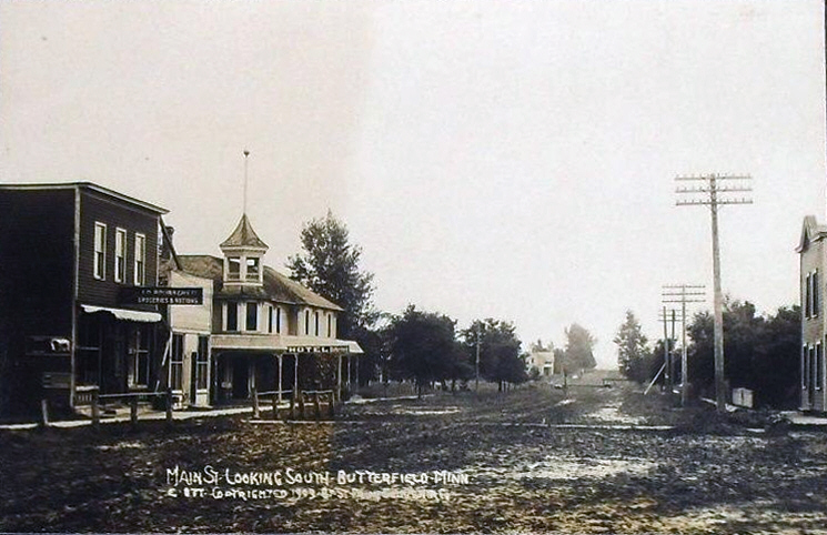 main street looking south 1903