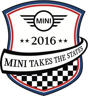 mini takes the states logo