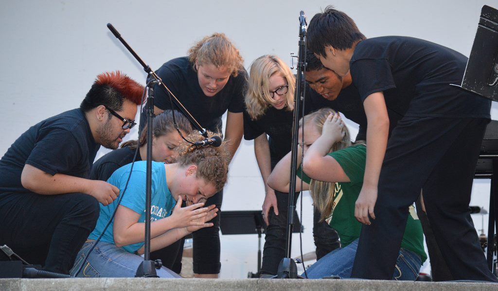 THE LOCAL DRAMA group - "Inspire" - was the final act performing onstage at the Talent Contest. Their role was not in competition, but as messengers about life.