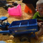 pow wow tuesday renick in the poet corn trailer