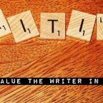 valuing the writer