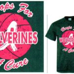 wolverine hoops for a cure T-shirt